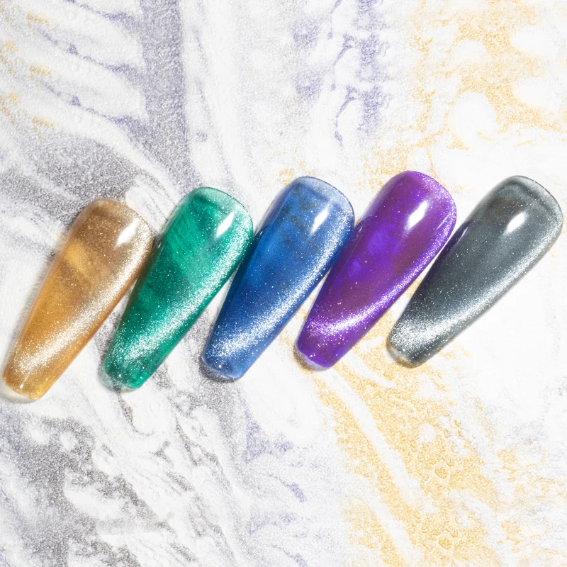 Магнитный Гель-лак для ногтей кошачий глаз 8 цветов |