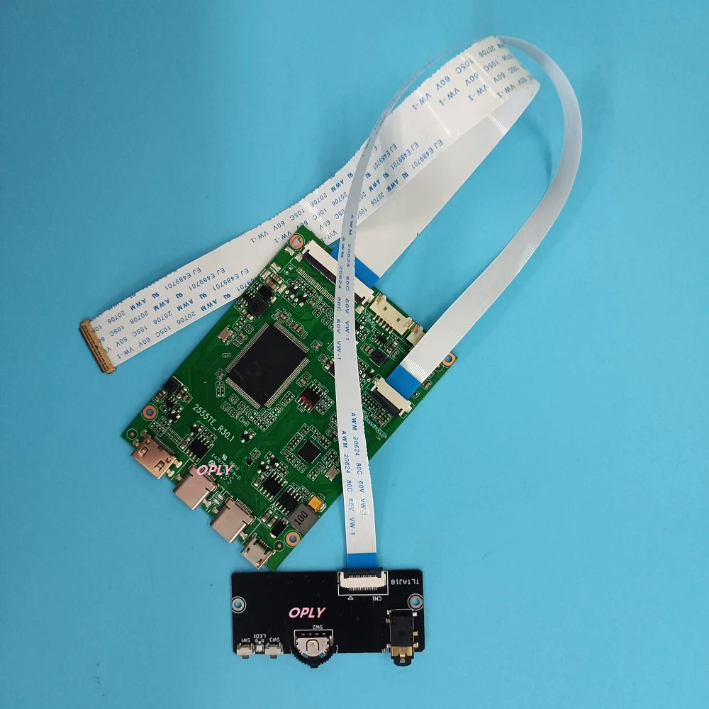 

EDP Controller board 2K for NT125WHM NT133WHM-A10 NT133WHM-N61 1366x768 Mini HDMI-compatible mini USB Type-c LCD LED panel