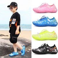 best selling student outdoor sports running shoes children barefoot quick drying aqua shoes swimming shoes wading shoes 26 38