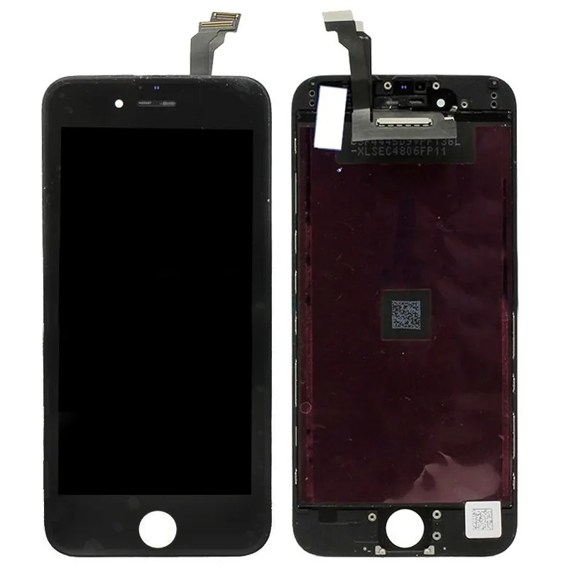 Дисплей для iPhone 6 + сенсорный экран черный с рамкой (TianMa) |