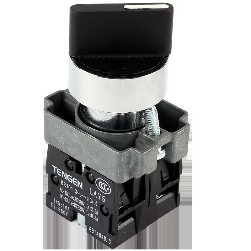 Применимо к Tianzheng металлический ручной переключатель LAY5-BD21/BD33/BD53NP2 вращающаяся кнопка самоблокирующийся переключатель сброса