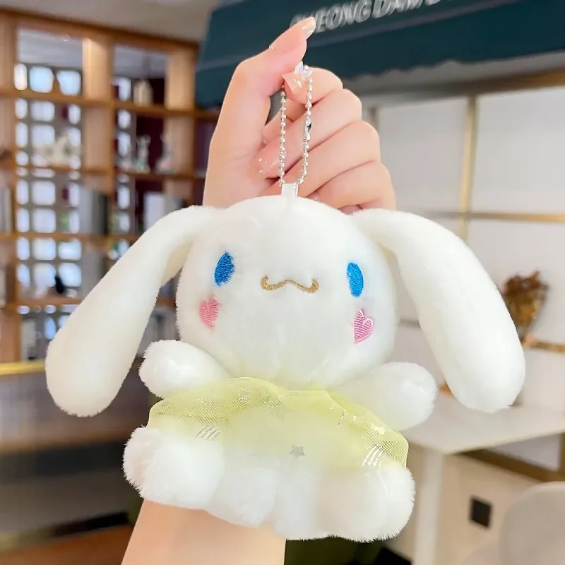 11 см Sanrio Cinnamonroll плюшевые игрушки балетная серия мультяшный плюшевый кулон в