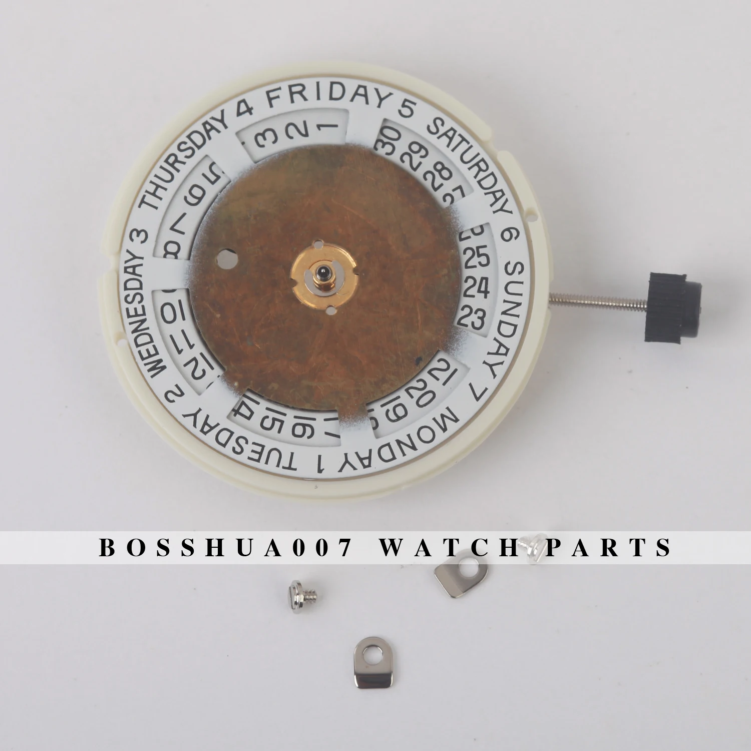seagull made ST2100 Movement replace eta 2834 movement day date function enlarge