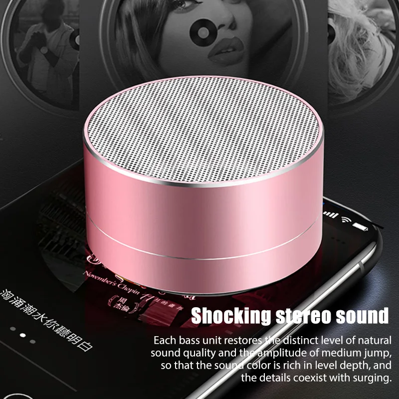 Hd Bluetooth-Динамик A10 внешний сабвуфер мини-портативный динамик Fm-радио музыкальный