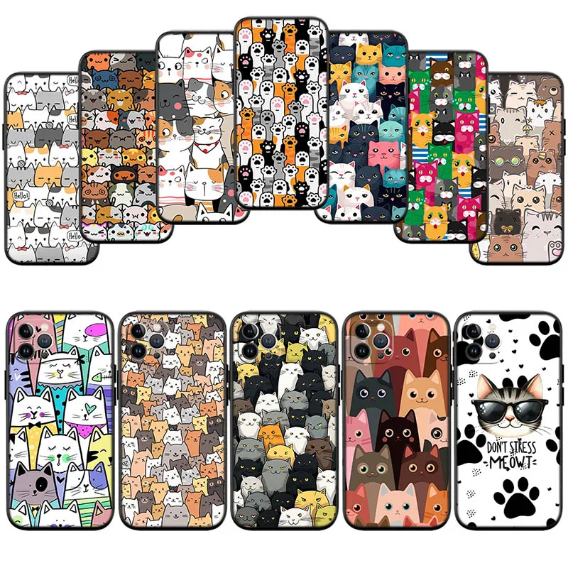 Чехол для телефона Xiaomi Mi POCO C50 C51 C55 C65 X6 F6 F5 M6 9T A1 A2 A3 5X 6X Lite Pro