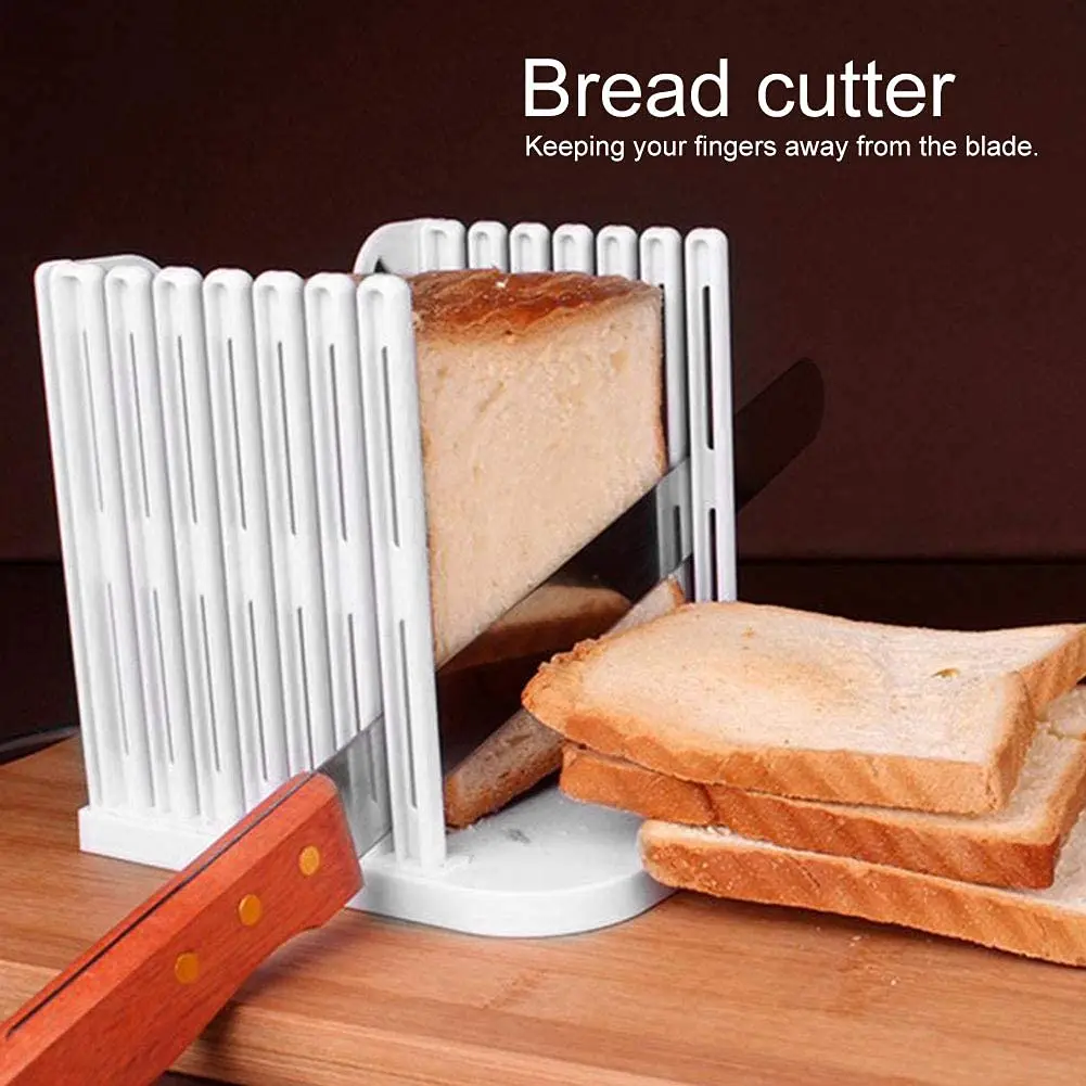 

Слайсер для хлеба, Складная машина для нарезки хлеба, сэндвич, резак, пресс-форма, практическое руководство, кухонные аксессуары, инструмент