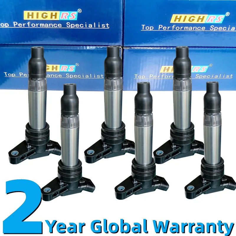 

Катушка зажигания для Volvo S60 3.0 S80 V70 XC60 XC70 XC90 3.2 Land Rover LR2 L6 UF-594 5C1780 30684245 306842450 LR 002954
