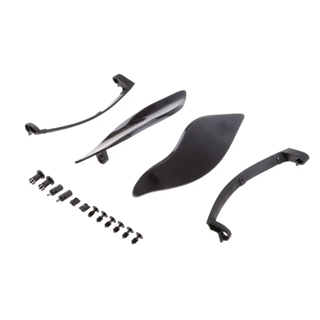

Smoke Upper Outer Fairing Side Air Deflectors For Touring 14-16