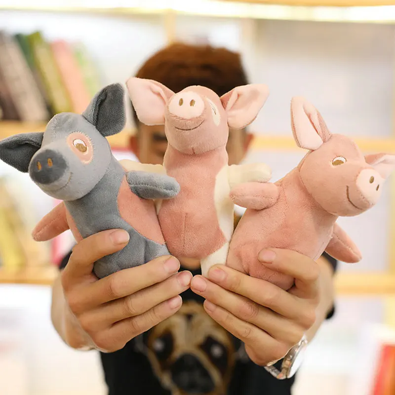 

1PC 20cm Simulation Cute Pig Plush Toy Plush Dolls For Children High Quality Soft Down cotton Baby Brinquedos Animals For Gifts