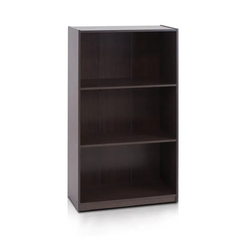 

- Tier Bookcase Storage Shelves, Dark