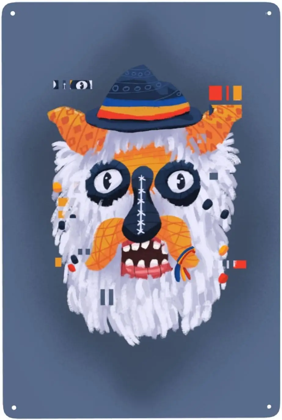 Trdnl Romnn Msk Metl Tn Sgns домашний декор Mn Cve Decorns Sgn Wll Decor vntge Grge sgns Yrd wll metl g