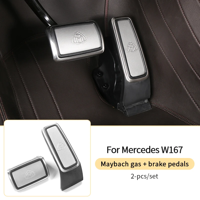 

Педаль акселератора для Mercedes gle w167x167 2020-2025 интерьер gle v167coupe поставки benz gls x167 350 450 500e amg аксессуары