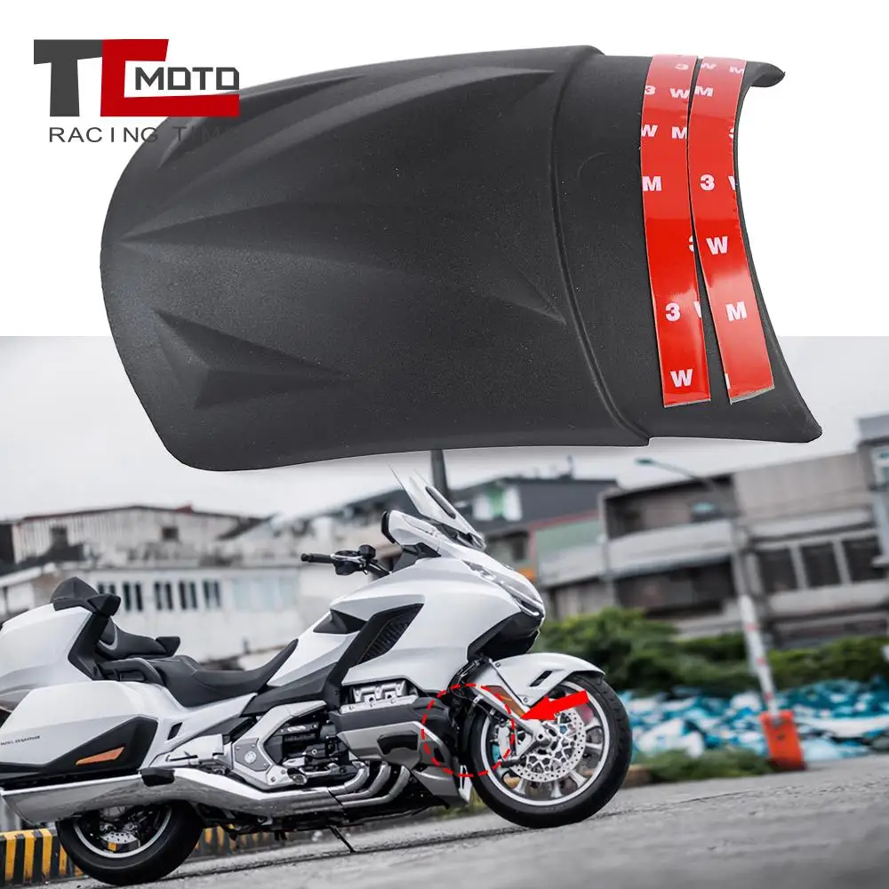 

Motorcycle Black Front Fender Extender Extension Mudguard Splash Guard For Honda GL1800 GOLD WING GL 1800 2018 2019 2020 2021