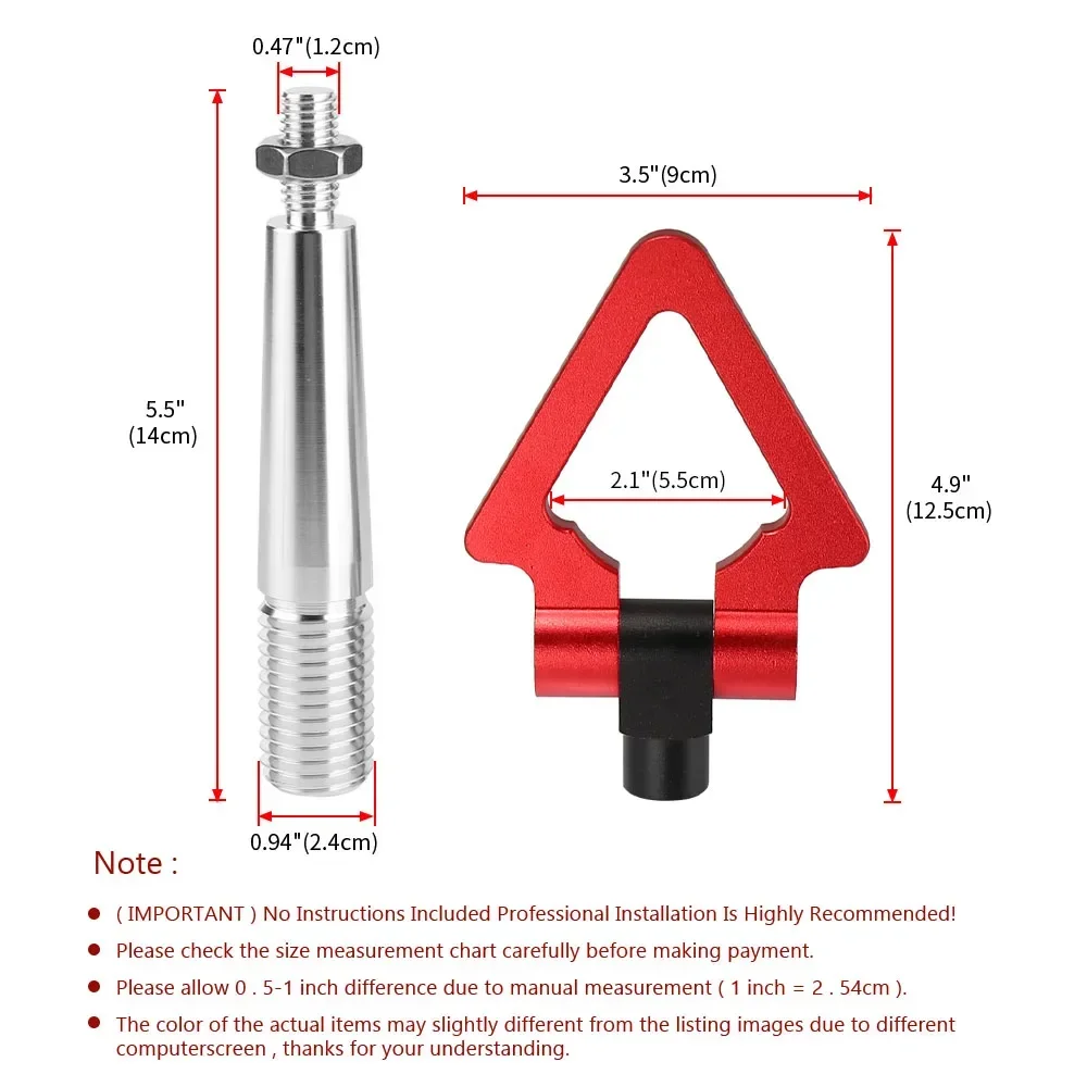 Буксировочный крючок для переднего прицепа Mitsubishi Lancer EVO