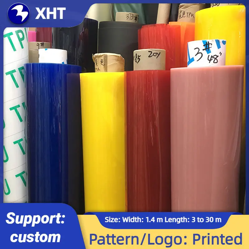 Прозрачные листы из искусственной кожи, ПВХ/ТПУ, 30 х120 см, 2 мм