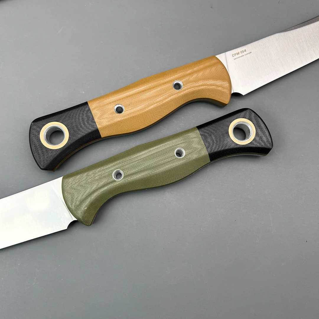 Фото Нож BM Meatcrafter 4050 с фиксированным лезвием, рукоять G10, для активного отдыха, охоты, кемпинга, универсальный, для кухни, фруктов, разделки мяса. №5