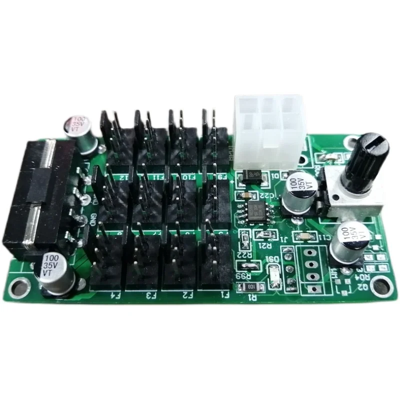 Новый контроллер вентилятора для компьютерного шасси PWM регулятор мощного с 12