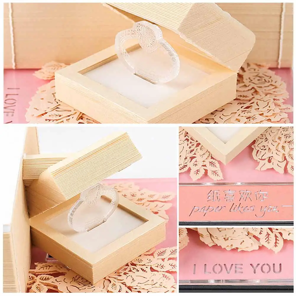 

Omoshiroi Block 3D Notepad Treehouse 3D Calendar 2024 Offices Birthday Memo Notes Christmas Gift Pad Notes 3D Block Paper Y0Z9