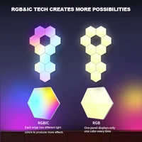 Умный шестиугольный светильник#4