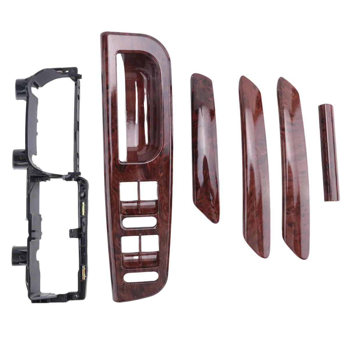 Переключатель дверной ручки из красного дерева с основанием для VW-Passat B5 98-05 3B186717E