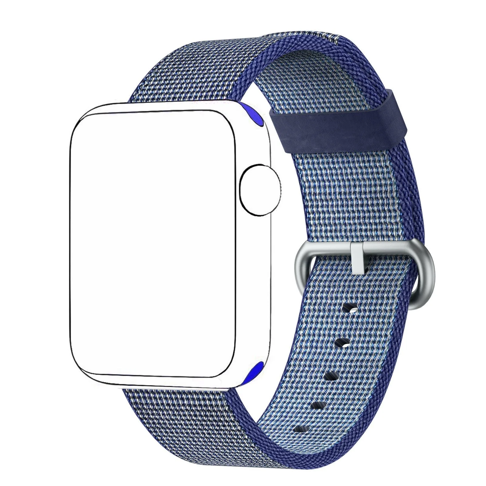 Фото Нейлоновый ремешок-петля для Apple Watch Band 40 мм, 41 мм, 38 мм, умный ремень-браслет для IWatch Ultra S8/7/6/SE/5 №2