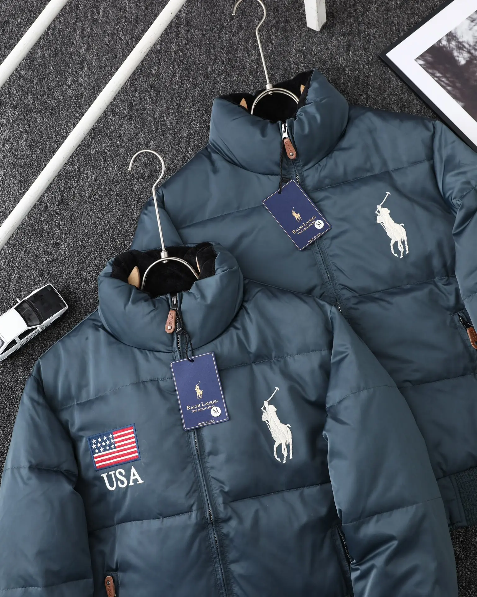 Пуховик Ralph Lauren высокое качество Мягкий и удобный Износостойкий Тонкая посадка