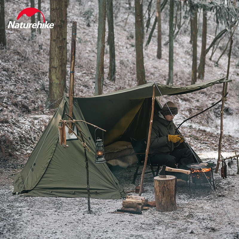 Naturehike Ares Кемпинговая палатка Уличная походная с одним укрытием TC Хлопок