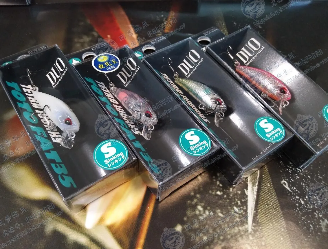 

Новая японская двойная погружная микро-приманка TOTO FAT35S Minoan 35 мм 2,1 Г