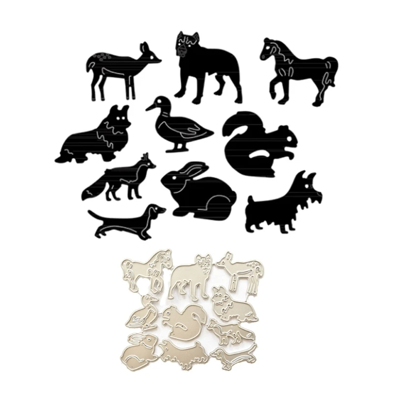 

Animals Metal Cutting Dies Card Embossing DIY Photo Album Template Mold Decor