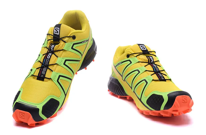 Salomon Speed Cross 4 Men Running Shoes Sneakers Lightweight Breathable Sport Outdoor Speedcross 4 Salomon