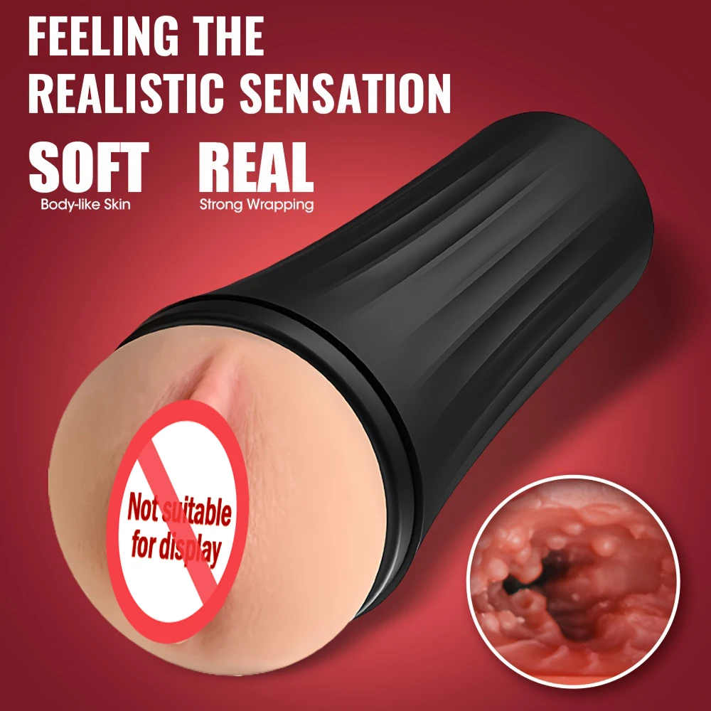 Мужской мастурбатор чашка секс-машина реалистичная вагина глубокая глотка