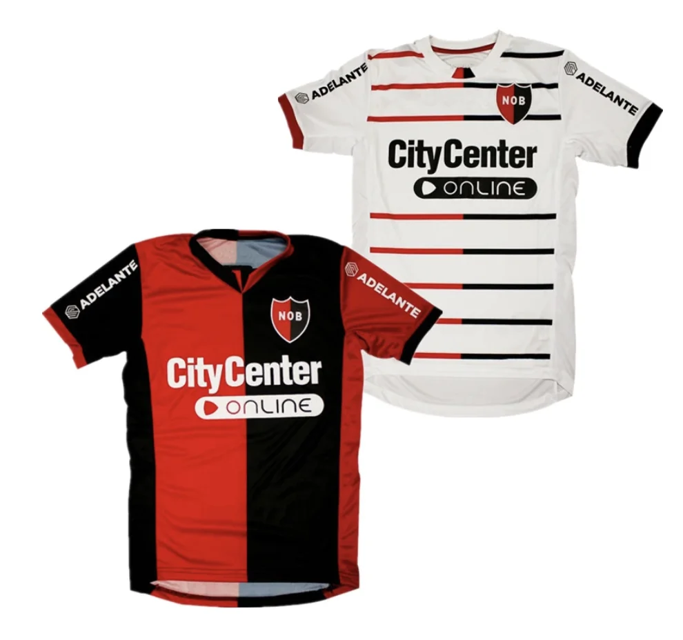 

Футболки для игры в футбол Newell's Old Boys 2022 23, комплект для игры в футбол для дома и вне дома