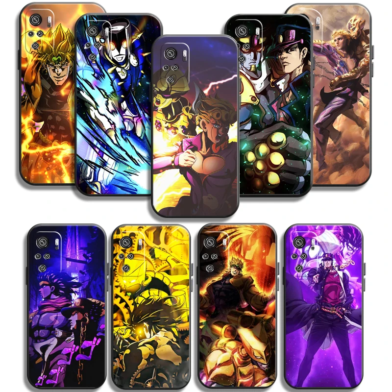 

JoJo's Bizarre Adventure Phone Cases For Xiaomi Redmi 7 7A 9 9A 9T 8A 8 2021 7 8 Pro Note 8 9 Note 9T Coque Funda Back Cover