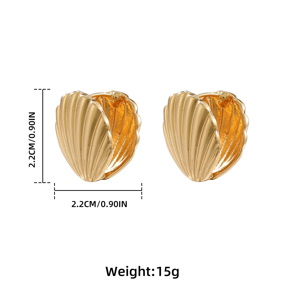 Серьги-гвоздики DIGADAGU горный хрусталь
