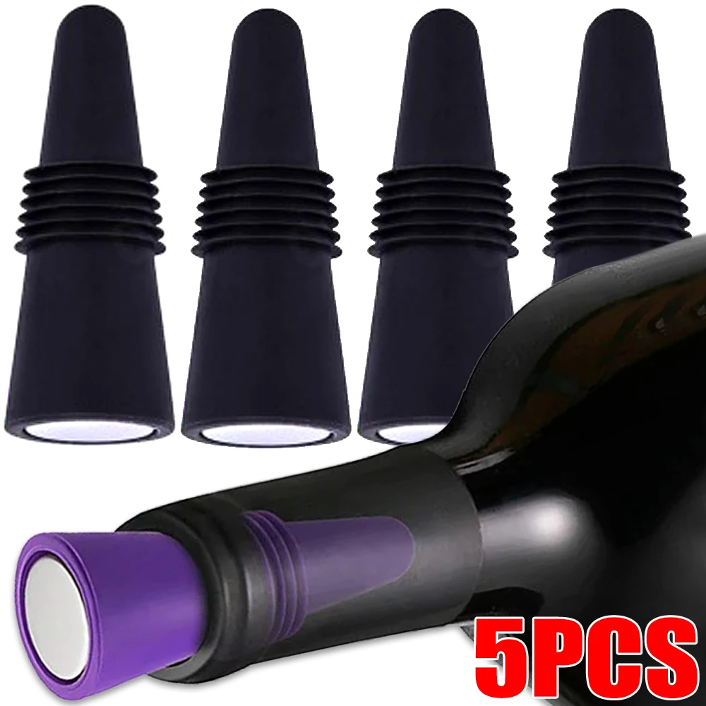 Силиконовая пробка для бутылки вина