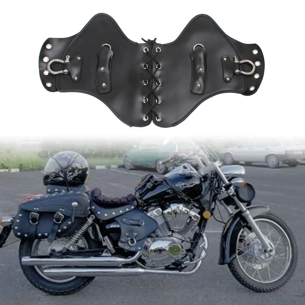

Универсальные Черные Кожаные Дефлекторы Для Мотоциклов С Подогревом Сиденья Для Harley Touring Sportster Dyna Honda Yamaha Su...