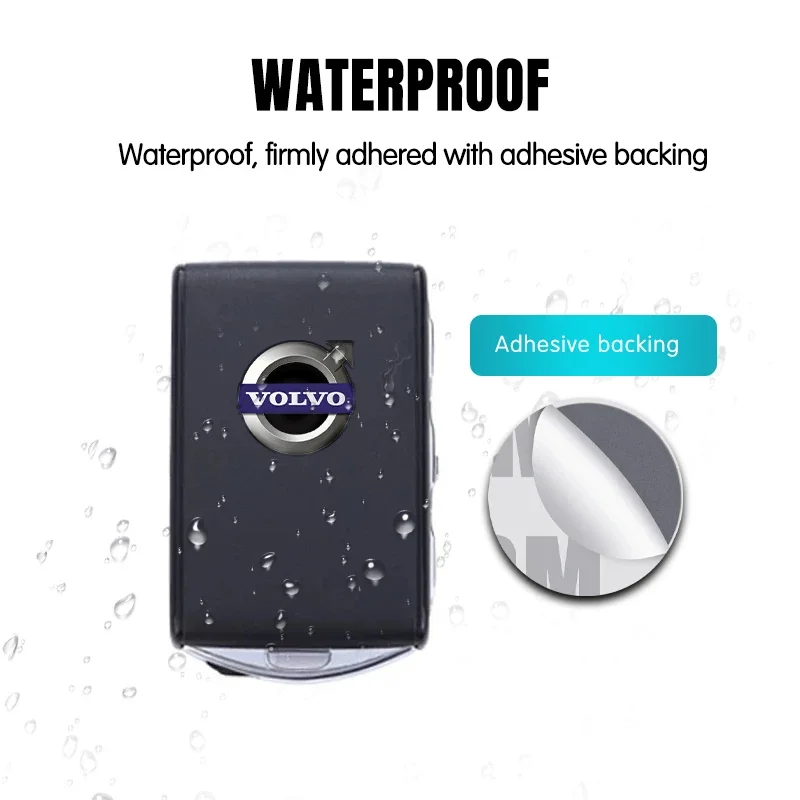 Эмблема 14 мм для Volvo AWD C30 C70 S40 S60 S80 S90 T6 V40 V50 V60 V70 V90 XC40 XC60 XC70 XC90 T5 T8