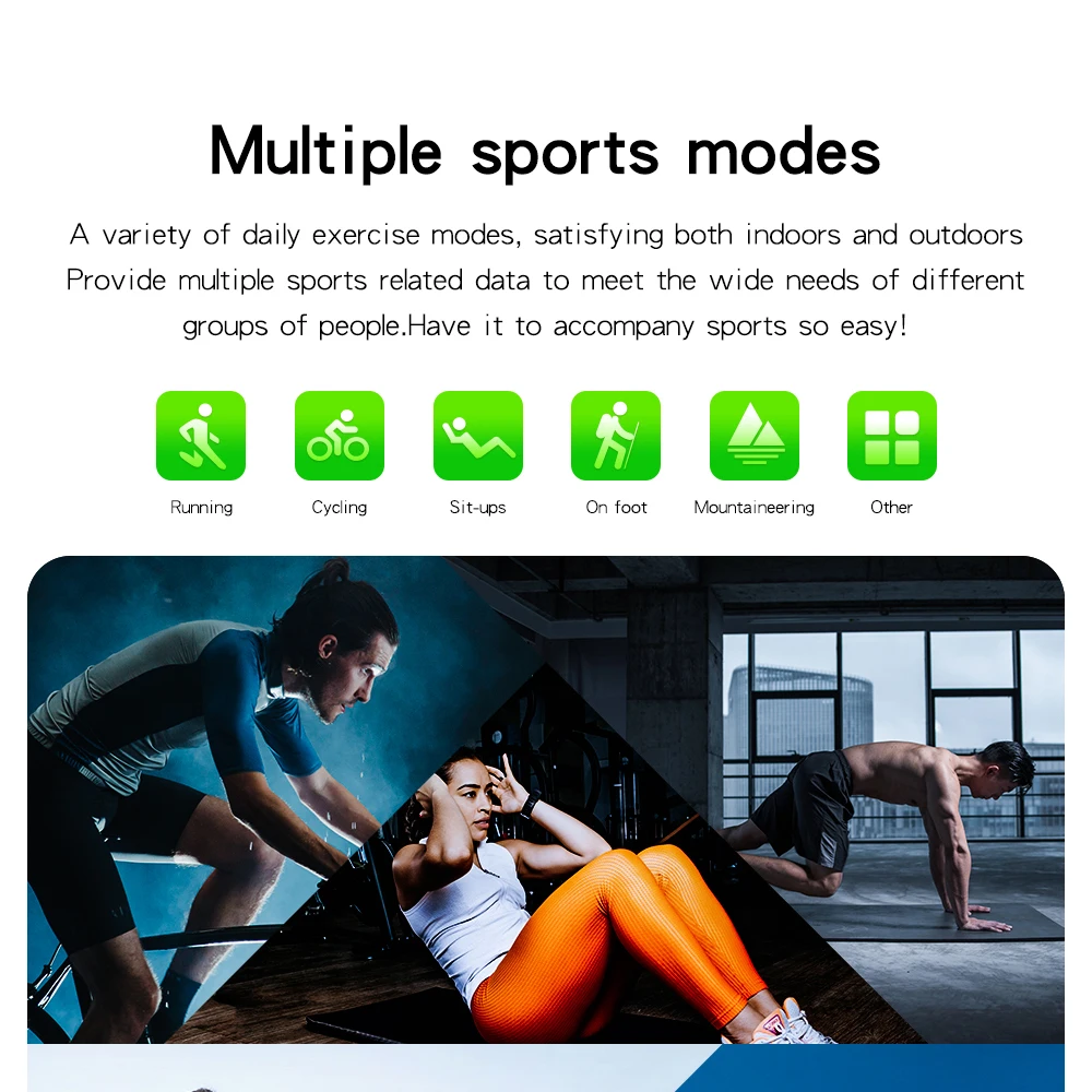 2021 New D06 Smart Watch Bluetooth Call Smartwatch 1.6inch HD Screen Smart Split Screen Full Touch Fashion High-end Sports Watch