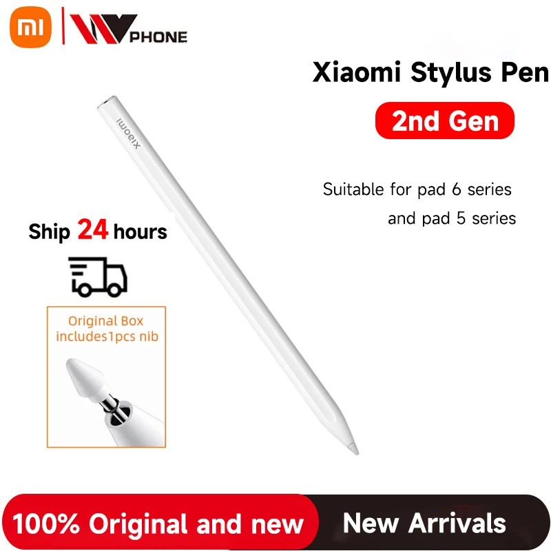 Xiaomi Stylus Pen 2nd Gen Low Latency Draw Writing Screenshot 26° Nib Tablet Screen Touch For Xiaomi Mi Pad 6 / 6 pro / 5 /5 Pro