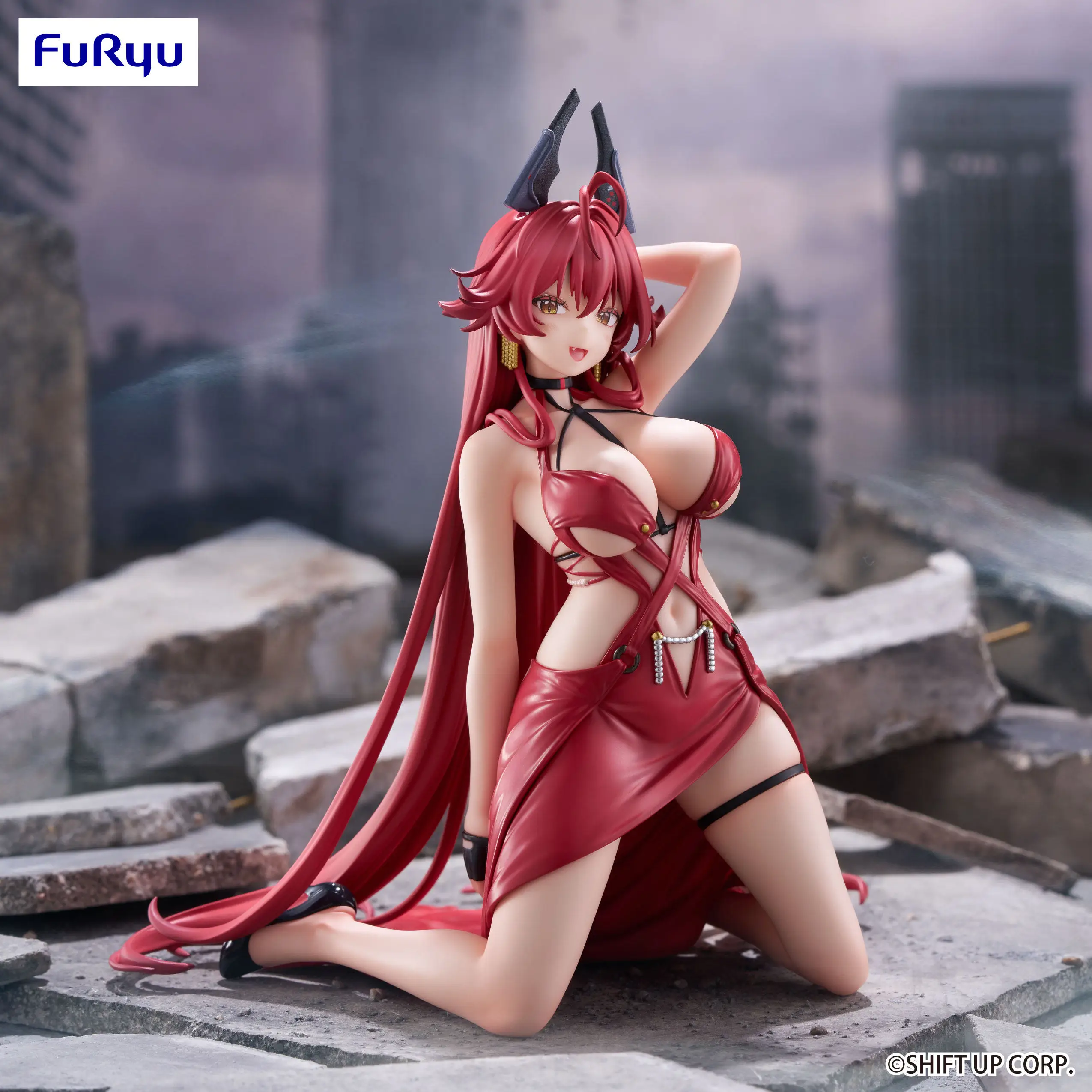 Фото Оригинальная фигурка Furyu NIKKE: Богиня Победы, Аниме Modernia, Дороти, Золушка, Ред Худ, Юни, Бридж, Нудл Стоппер №3