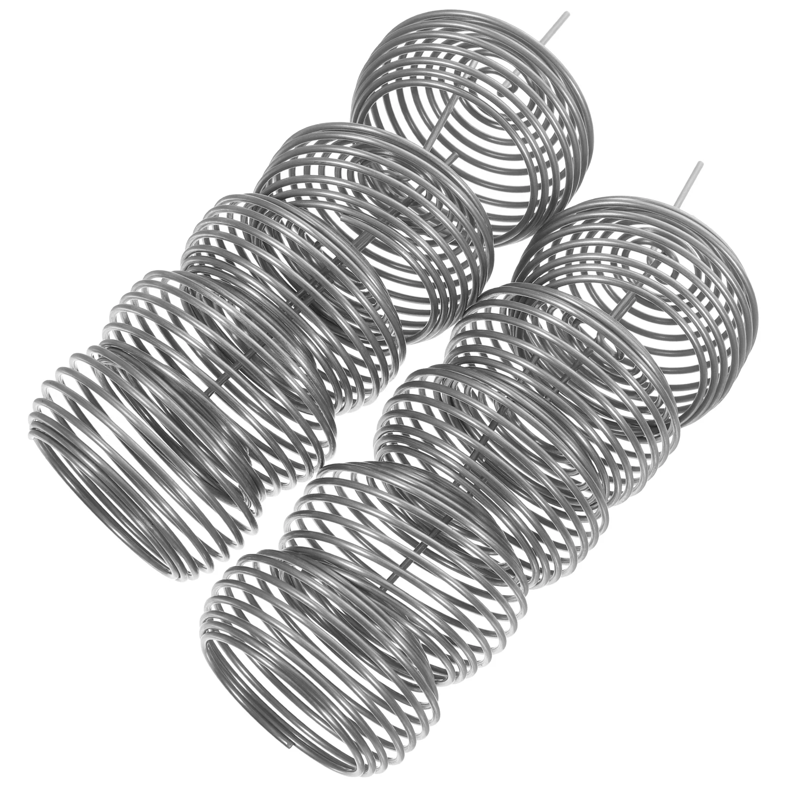 

10 Pcs Stainless Steel Containers Box Gardening Container Fertilization Bonsai Planting Baskets Supply Stainless Steel