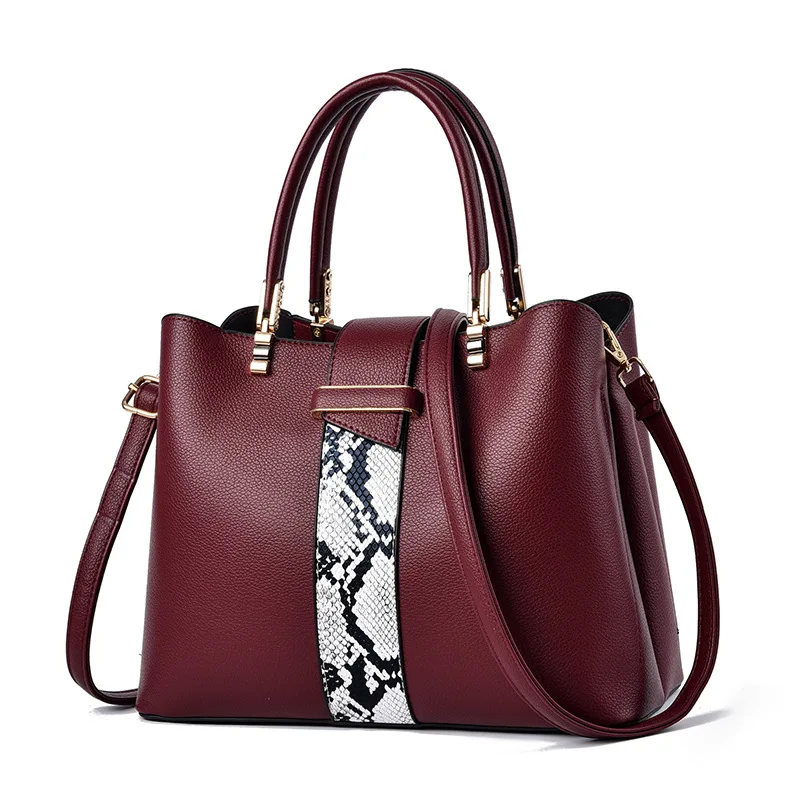 

Женская сумка, новая модная сумка, вместительная элегантная сумка в европейском и американском стиле для мам среднего возраста, сумка-мессенджер через плечо