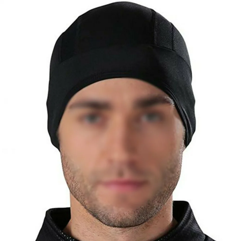 

Motor Helmet Motorcycle Helmet Cap Liner Running Cycling Beanies Sweat Wicking Brand New Cycling Beanies Sweat