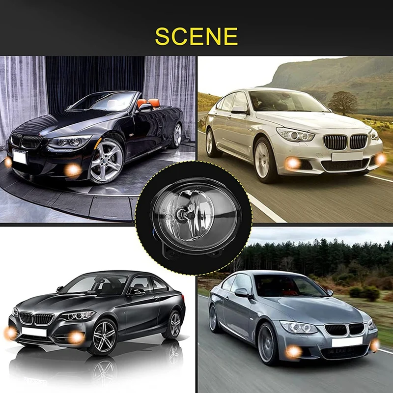 Фара дальнего света переднего бампера Противотуманная фара 63177839865 63177839866 Для BMW-2 3