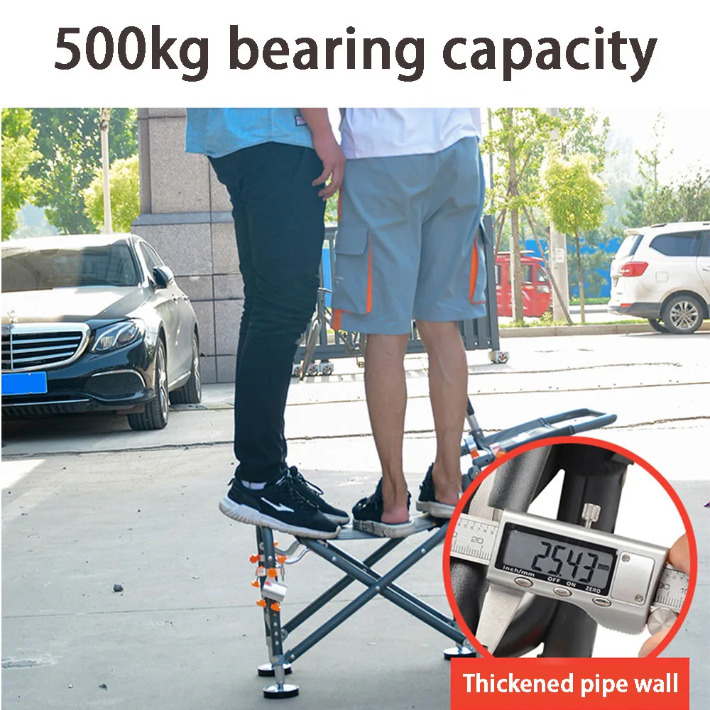 Новое рыболовное кресло пляжное сильный несущий стул уличное складное