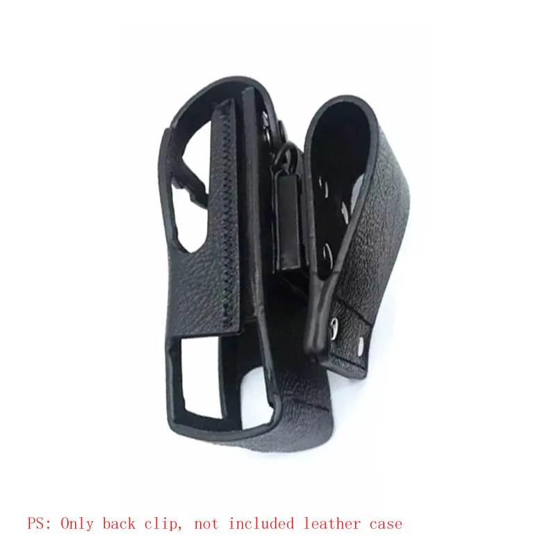 Protective Leather Sleeve Holster Shoulder Case Bag Back Clip for Motorola MTP3150 MTP3200 MTP3250 MTP3500 MTP3550 Walkie Talkie