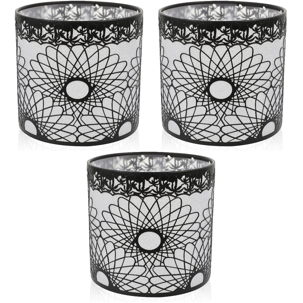 

3pcs Lampshade Vintage Style Metal Lampshade Pendant Lamp Cover for Bedroom