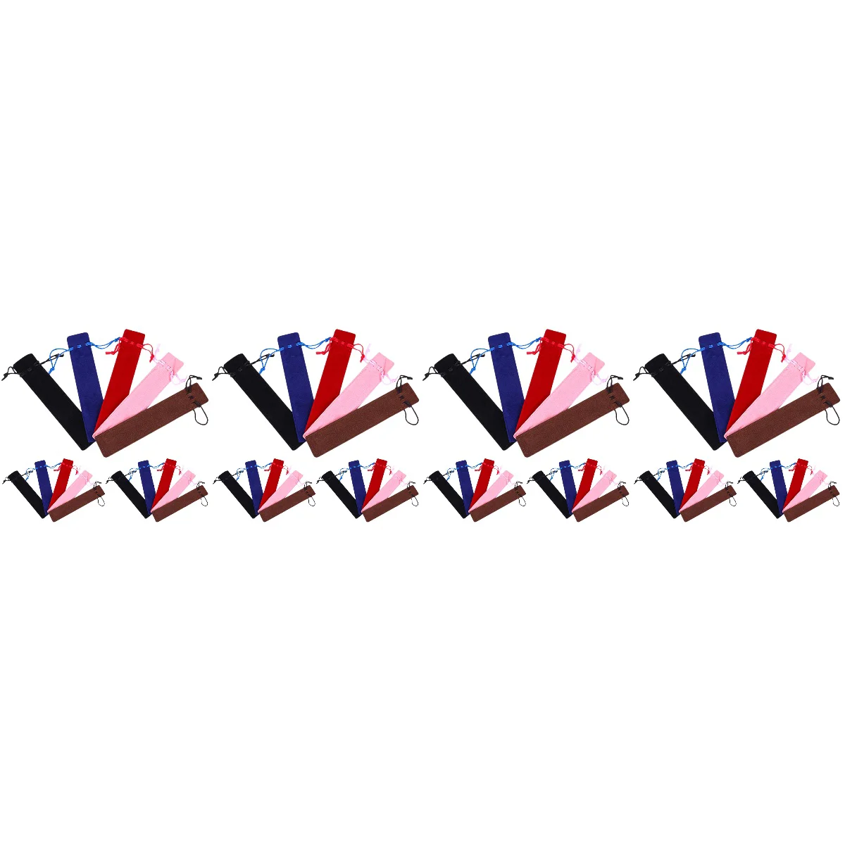 

60 pcs Pen Case Pen Holder En Pouch Pen Gift Box Single Pen Holder Pen Pouch for Protection Home