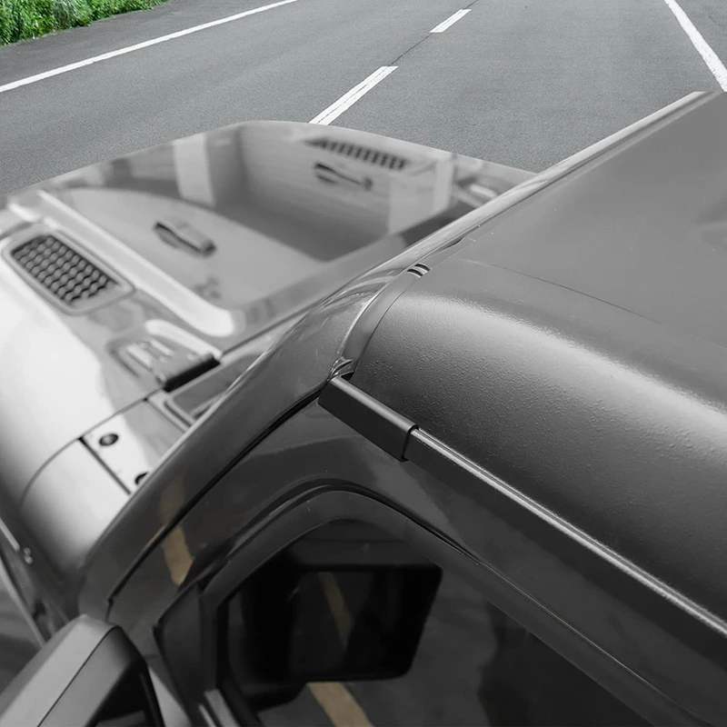 Драйвер дождя желоб жесткий дефлектор дождевой воды из АБС-пластика для Jeep Wrangler JL