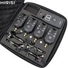 Беспроводная сигнализация для ловли рыбы 1 + 4 комплекта с 4 шт подсветкой свингер в EVA чехол для ловли карпа B1203S